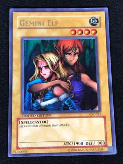 Yugioh Gemini Elf IOC-SE1 Ultra (LP) - Image 1