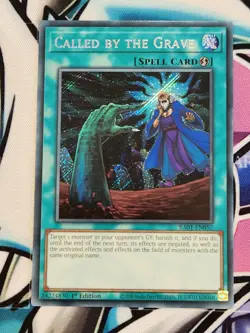 RA01-EN057 Called by the Grave - Secret Rare 1st Edition YuGiOh Card - Image 3