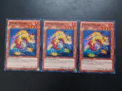 Yugioh - Jurrac Guaiba HA03-EN040 Super Rare 1st Edition Playset x3 - Image 1