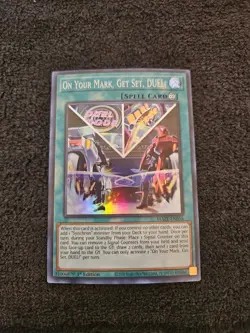 ON YOUR MARK, GET SET, DUEL! - MAZE-EN016 - Super Rare - 1st Edition - (NM) - Image 1