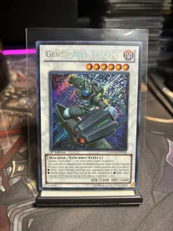 Yu-Gi-Oh! Genex Ally Triarm 1st Ed. HA04-EN026 Secret Rare NM x1 - Image 3