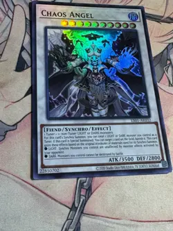 Yugioh Asian English ES01-AE032 Chaos Angel Ultra rare Near Mint - Image 10