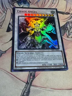 Yugioh Asian English ES01-AE032 Chaos Angel Ultra rare Near Mint - Image 2