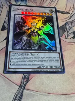 Yugioh Asian English ES01-AE032 Chaos Angel Ultra rare Near Mint - Image 5
