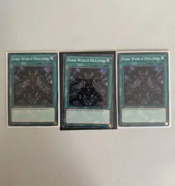 Yugioh 3x Dark World Dealings SR13-EN027 Common 1st Ed NM - Image 2