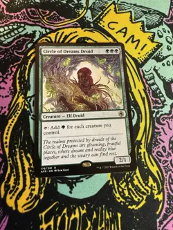 Circle of Dreams Druid - Adventures in the Forgotten Realms (AFR)(176) - MTG NM - Image 1
