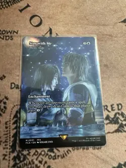 1x - Stay with Me [Rhystic Study] - (showcase) - Final Fantasy FCA NM MTG - Image 1