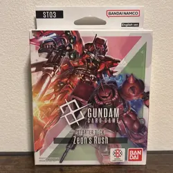 GUNDAM CARD GAME Starter Deck Bundle ST01 ST02 ST03 ST04 Bandai Namco English - Image 6