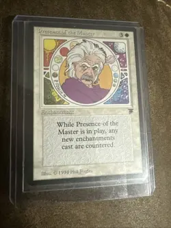 LIMITED EDITION Legends Vintage MtG Presence of the Master Unplayed NM - Image 1