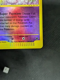 Mew 55/165 - Expedition Base Set Reverse Holo Rare Pokemon TCG MP Print Line - Image 8