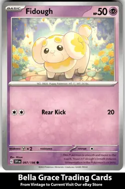 Fidough #097/198 SV01: Scarlet & Violet Base Set Pokemon Common - Image 1