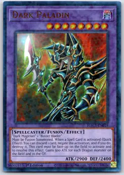 DARK PALADIN  1ST EDITION  HAC1-EN018 YUGIOH NM - Image 1