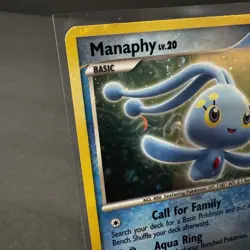 Manaphy 4/12 DP Trainer Kit Holo Pokemon Card LP - Image 2