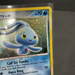 Manaphy 4/12 DP Trainer Kit Holo Pokemon Card LP - Image 3