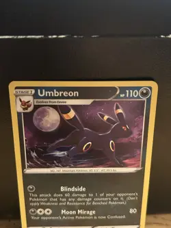 Pokemon Card - Umbreon SWSH129 Promo Card Cosmos Holo Evolving Skies Promo - Image 2