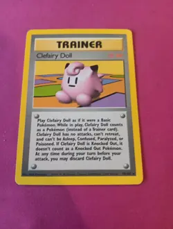 Clefairy Doll - 70/102 - Rare - Base Set Unlimited Pokemon Card - Image 1