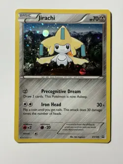 Jirachi XY195 Black Star Promo Holo 2017 Pokemon Card NM - Image 1