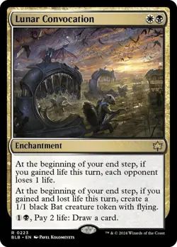 NM  Lunar Convocation, MTG, Bloomburrow, Magic the Gathering, 223 - Image 1