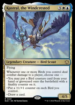 NM Kastral, the Windcrested, MTG, Bloomburrow, Magic the Gathering, 221 - Image 1