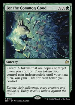 NM For the Common Good, MTG, Bloomburrow, Magic the Gathering, 172 - Image 1
