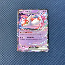 PokÃ©mon TCG Latias EX Surging Sparks Scarlet & Violet Double Rare Card 76/191 NM - Image 1