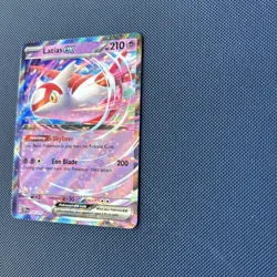 PokÃ©mon TCG Latias EX Surging Sparks Scarlet & Violet Double Rare Card 76/191 NM - Image 2