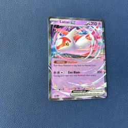 PokÃ©mon TCG Latias EX Surging Sparks Scarlet & Violet Double Rare Card 76/191 NM - Image 3