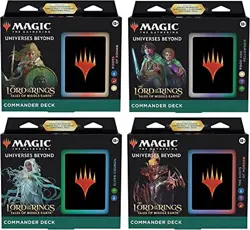 Magic The Gathering MTG - Lord of the Rings Tales of Middle-Earth Commander Deck - Image 1