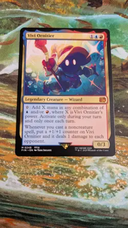 Magic the Gathering Vivi Ornitier Mythic Card Fin 0248 Final Fantasy Mtg - Image 1