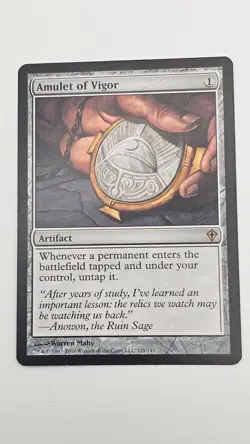 MP 1x Amulet of Vigor - Worldwake - MTG - Image 1
