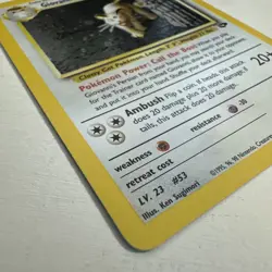 Giovanni's Persian 8/132 Gym Challenge Holo Pokemon TCG NM - Image 3