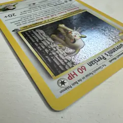 Giovanni's Persian 8/132 Gym Challenge Holo Pokemon TCG NM - Image 5