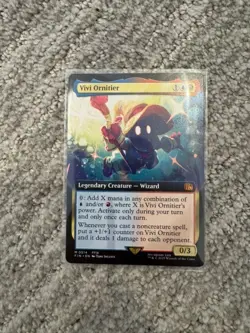 Vivi Ornitier, Full Extended Art Borderless Final Fantasy M 514 MTG - Image 1