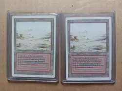 MTG Revised Edition x2 Badlands Magic the Gathering Excellent Condition - Image 1