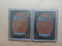 MTG Revised Edition x2 Badlands Magic the Gathering Excellent Condition - Image 2