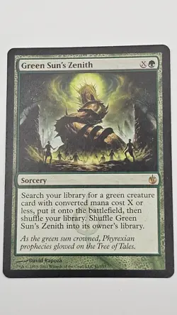 MP 1x Green Sun's Zenith - Mirrodin Besieged - MTG - Image 1