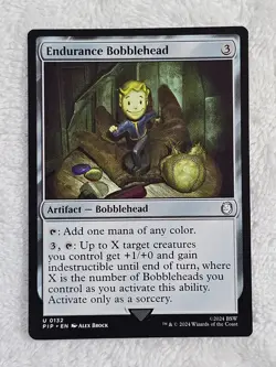 MTG Endurance Bobblehead #132 Universes Beyond: Fallout Magic Card U NM - Image 7
