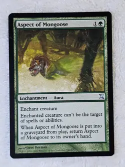 MTG Aspect of Mongoose #191 Time Spiral 2006 Magic Gathering Card U NM - Image 2