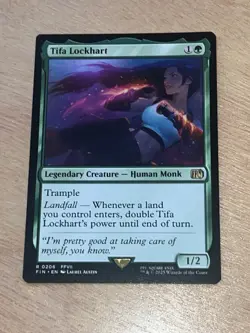 MTG: Final Fantasy - Tifa Lockhart - Rare #0206 NM-Mint - Image 1
