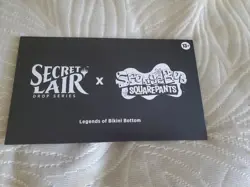 Spongebob Squarepants legends of bikini bottom Non-Foil secret lair mtg - Image 3