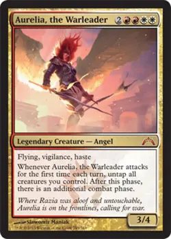 *MRM* ENGLISH Aur�lia, the warlord - Aurelia, Warleader MTG GTC - Image 1