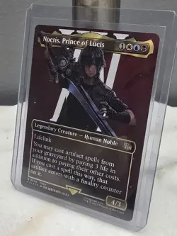 Noctis, Prince of Lucis (Borderless) (Surge Foil) Final Fantasy Foil - Image 3