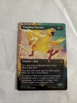 Traveling Chocobo (Borderless) Final Fantasy Regular - Image 3
