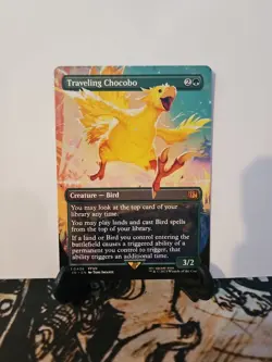 Traveling Chocobo (Borderless) Final Fantasy Regular - Image 3