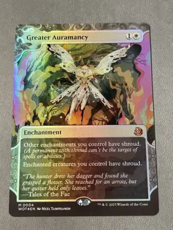 Greater Auramancy Wilds of Eldraine: Enchanting Tales Foil - Image 1