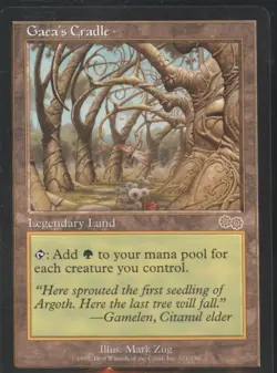 FR | LP- Gaea's Cradle - Urza's Saga Rare #321/335 MTG Magic The Gathering - Image 3