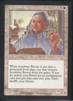 FR | LP - Academy Rector Urza's Destiny Rare #1/144 MTG Magic the Gathering - Image 1