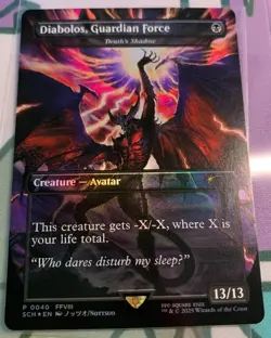 Diabolos, Guardian Force   Death's Shadow -MTG Final Fantasy Store Championship - Image 1