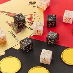 24 Pieces MTG Counters Dice +1/+1 Buff Tokens Black plus 1 Counter Magic Dice Se - Image 16