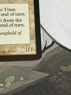 C4861 MAGIC MTG ONSLAUGHT JARETH, LEONINE TITAN #43 RARE MP - Image 5